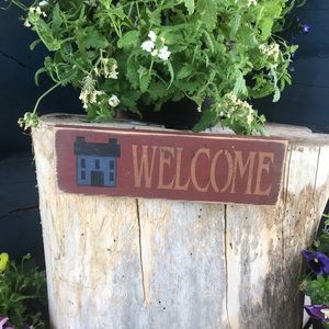 Welcome Sign Small